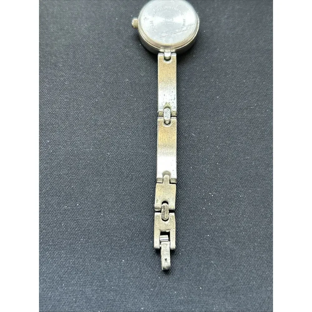 Silver Tone Multicolored Star Band Women’s Quartz Watch
